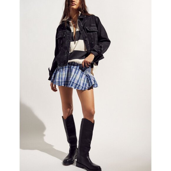 FREE PEOPLE Coastal Stripe Pullover / Carbon Champagne - Picture 8 of 8